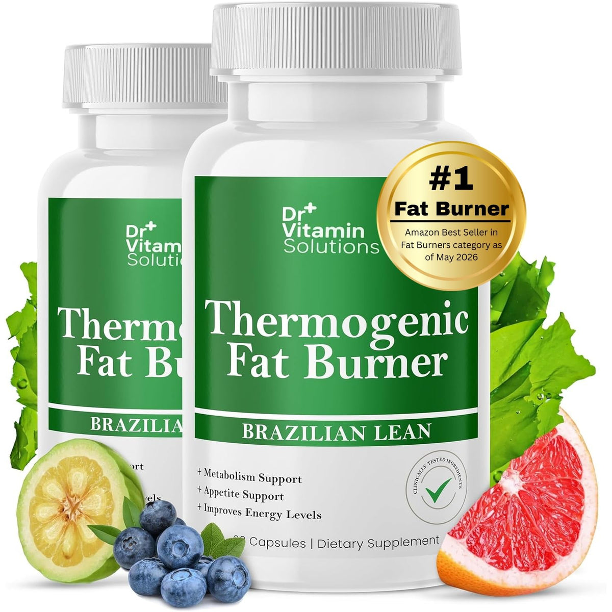 Brûleur de graisse thermogénique DR VITAMIN SOLUTIONS vue avant