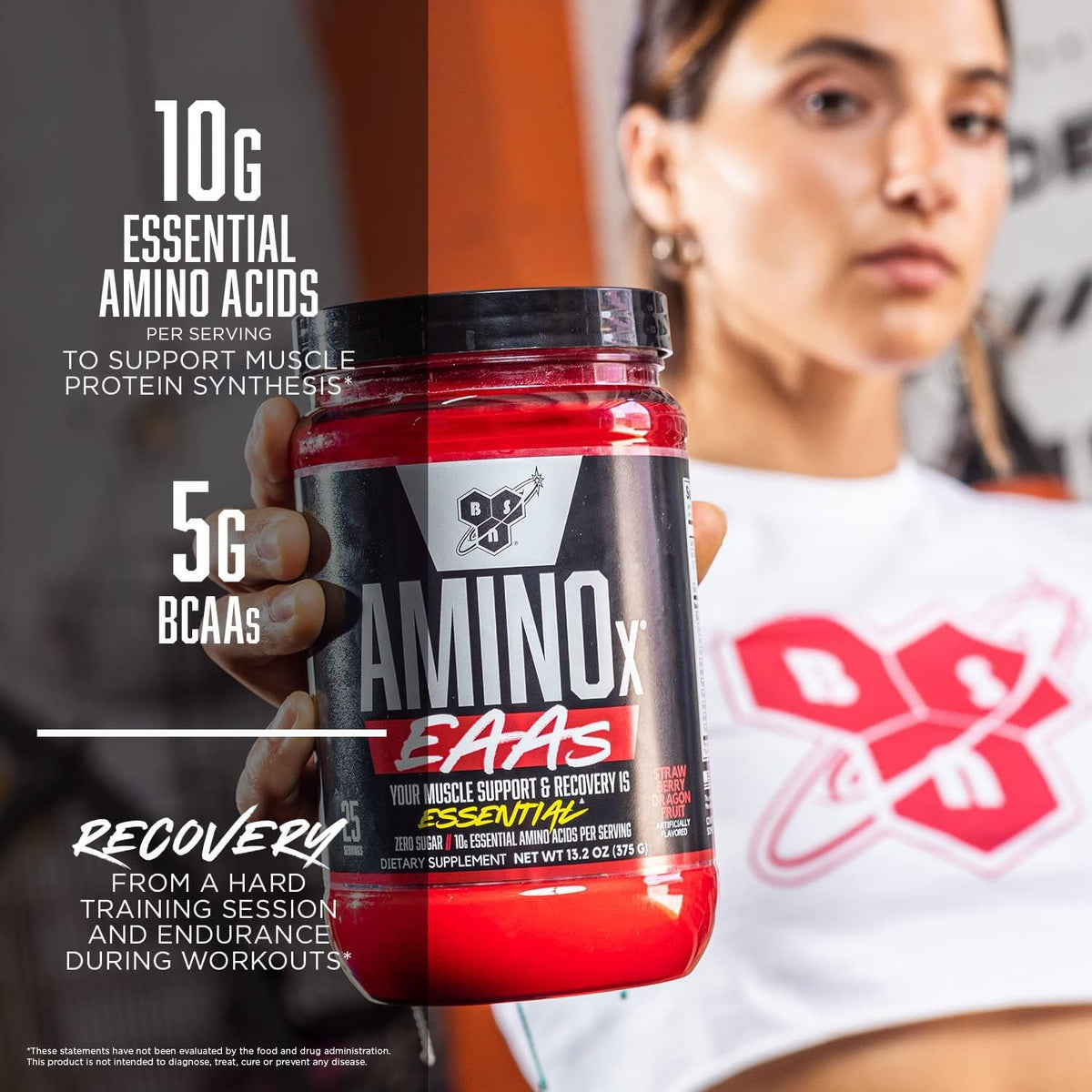 BSN Amino X EAAs 499g ingrédients et informations nutritionnelles