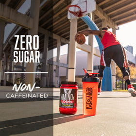 BSN Amino X EAAs en poudre sur une cuillère