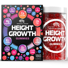 BTQ BIOTEQUE LAB Gummies de Croissance 180 Gummies, vue de face