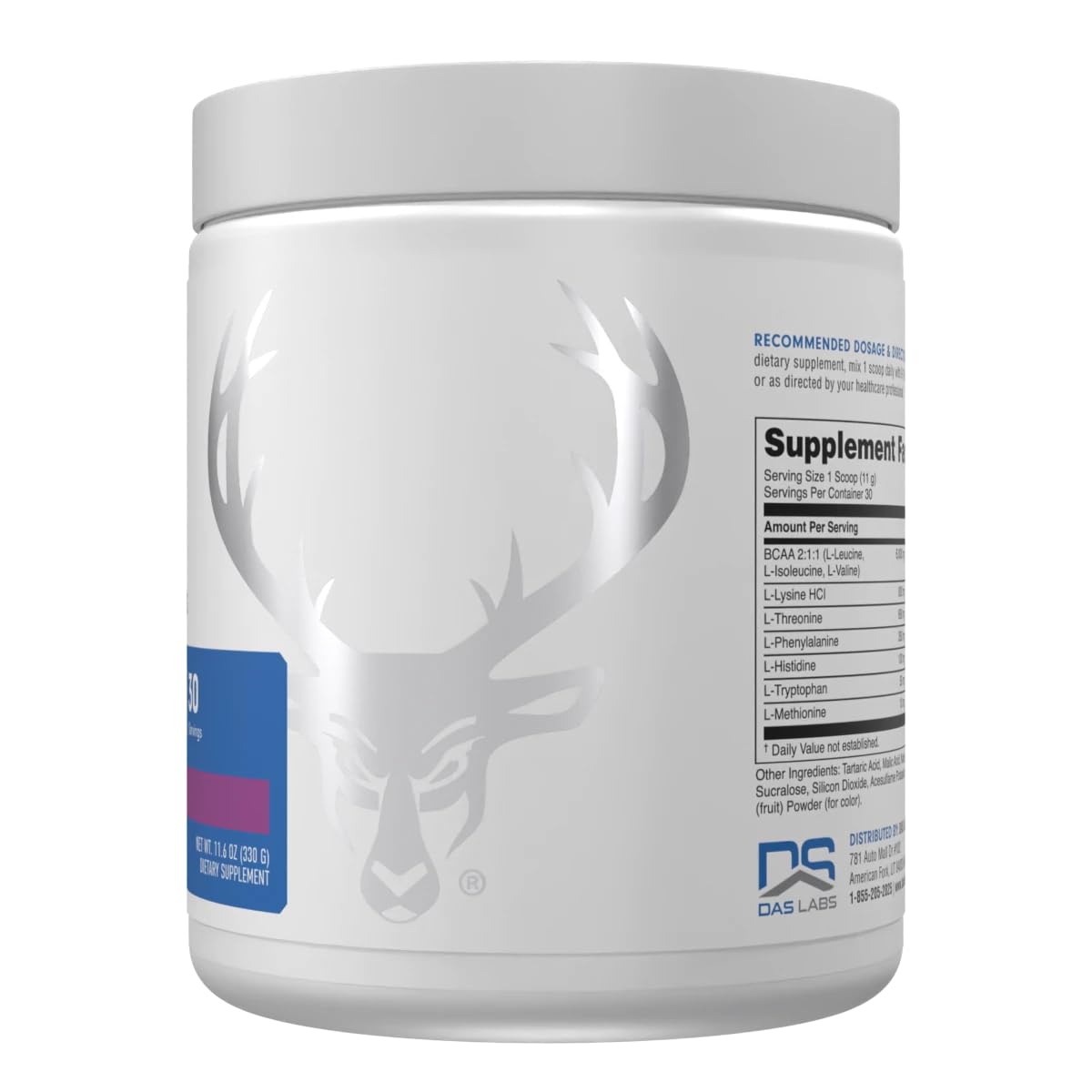 Bucked Up Acides Aminés Essentiels Poudre EAA 408g avec mesure