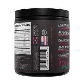 Bucked Up BCAA 2:1:1 399g affiché avec des fruits