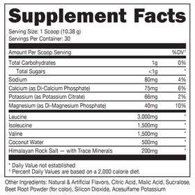 Bucked Up BCAA 2:1:1 399g pot avec étiquette