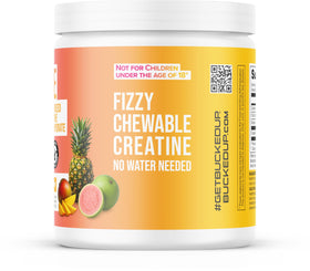 Bucked Up Creatine Candy Tropical Blast comprimés à mâcher dans un environnement sportif