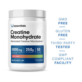 Bucked Up Créatine Monohydrate 250g en saveur Grape Apple