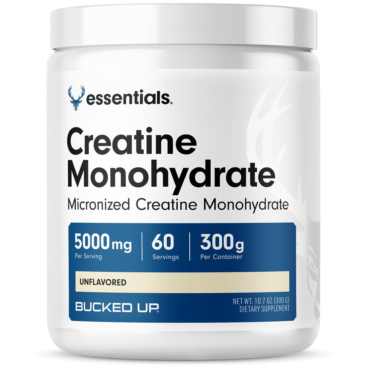 Bucked Up Créatine Monohydrate Micronisée 300g vue de face