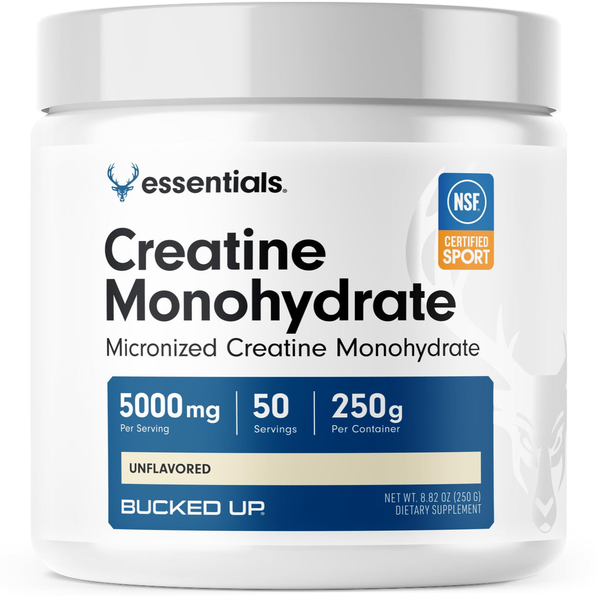 Bucked Up créatine monohydrate micronisée 330g vue de face