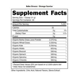 Bucked Up Greens Superfood Powder 408g mixed in a smoothie