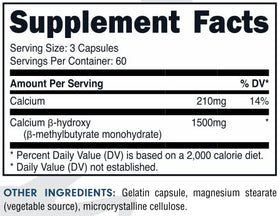 Bucked Up HMB 1500mg 60 capsules ouvertes avec une capsule