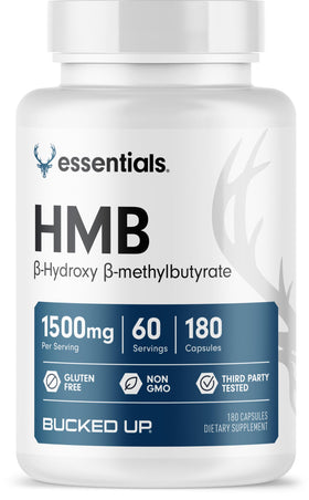 Bucked Up HMB 1500mg 60 capsules vue de face