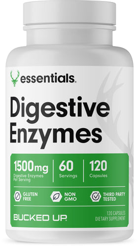 Bucked Up multi-enzymes 1500 mg flacon de 120 capsules
