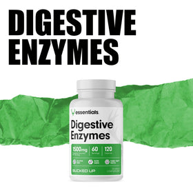 Bucked Up multi-enzymes étiquette du flacon