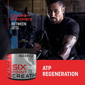 Bucked Up Six Point Creatine™ en utilisation pendant un entraînement