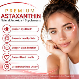 BudLive Astaxanthin 24mg gélules sur une table en bois