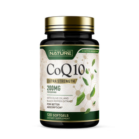 Built by Nature CoQ10 200 mg gélules en boîte