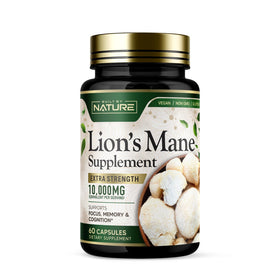 Built by Nature Lion's Mane 60 capsules vue de face