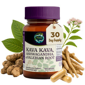 BULA NATURAL LIVING Kava Kava Capsules 200mg flacon avant