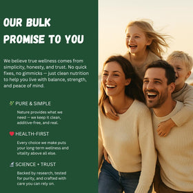 Bulk Essentials Spray de Glutathione Pur dimensions du flacon sur une table