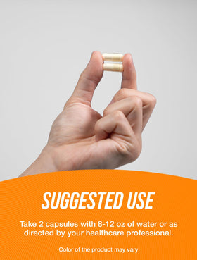 BulkSupplements 5-HTP capsules, dosage de 2 capsules