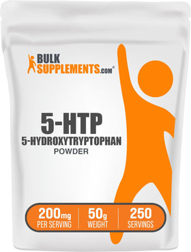 BulkSupplements 5-HTP Poudre 200mg 59g vue avant