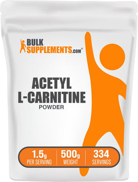 BulkSupplements Acétyl L-Carnitine Poudre 500g vue avant