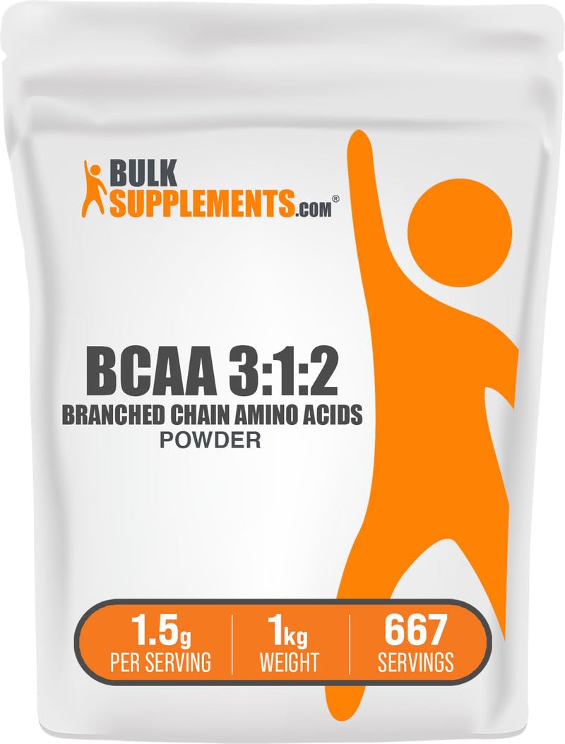 BulkSupplements BCAA 3:1:2 Poudre 1kg vue de face