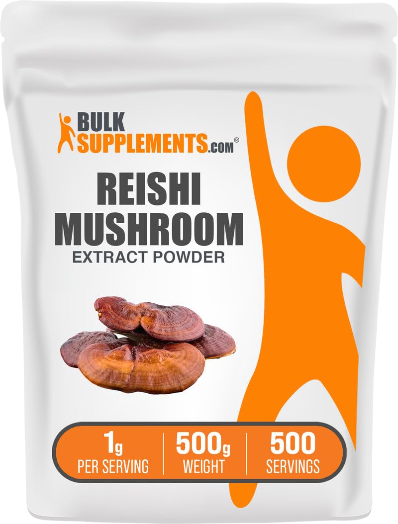 BulkSupplements Extrait de Champignon Reishi 500g vue avant