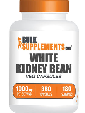 BulkSupplements Extrait de Haricot Blanc 360 Gélules vue avant