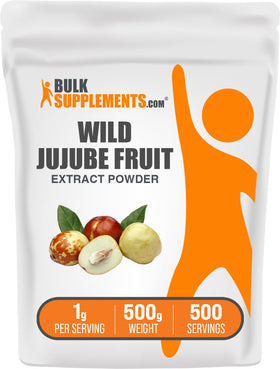 BulkSupplements extrait de jujube sauvage en poudre 500g vue avant