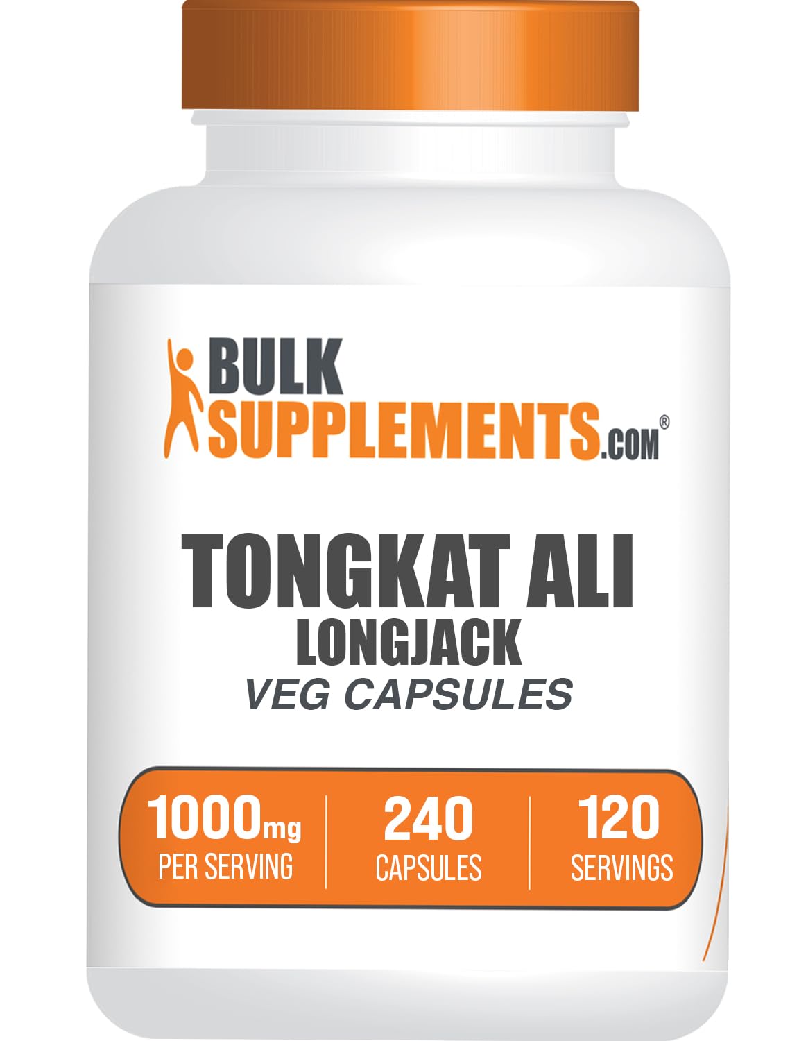 BulkSupplements Extrait de Longjack Capsules 240 g vue avant
