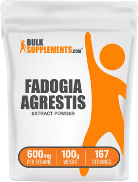 BulkSupplements Fadogia Agrestis Poudre 600mg 100g vue avant