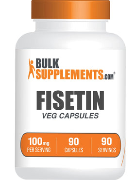 BulkSupplements Fisetin Capsules 100mg vue de face
