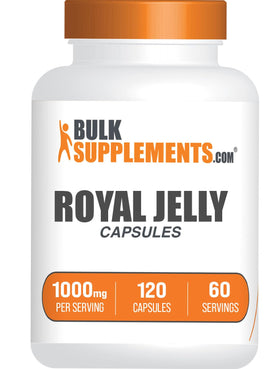 BulkSupplements Gelée Royale capsules 1000 mg, emballage avant