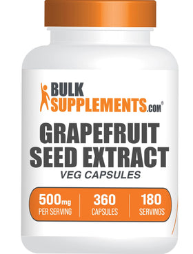 BulkSupplements Graines de Pamplemousse Capsules, 500mg, face avant