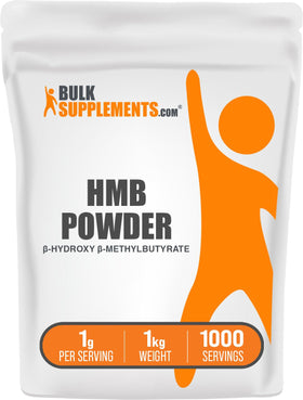 BulkSupplements HMB Poudre 1kg vue avant