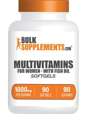 BulkSupplements Multivitamine pour Femmes Softgel 1000mg front view
