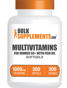 BulkSupplements Multivitamines Femmes 50+ gélules vue avant