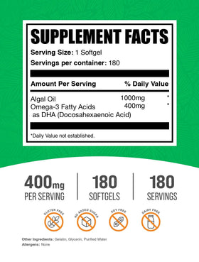 BulkSupplements Omega-3 Softgels gélule individuelle