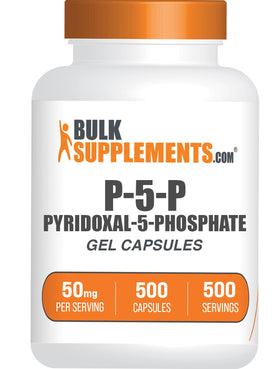 BulkSupplements P5P 50mg capsules front view