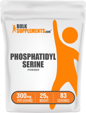 BulkSupplements Phosphatidylserine Poudre 40g - vue de face