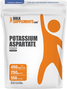 BulkSupplements Potassium Aspartate Poudre 250g vue avant