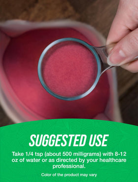 BulkSupplements Poudre d'Extrait de Canneberge Bio 100g en usage dans un smoothie