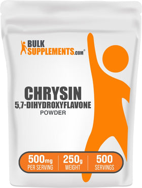 BulkSupplements Poudre de Chrysin 500mg vue avant