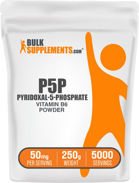 BulkSupplements Poudre de Pyridoxal 5 Phosphate 250g vue de face