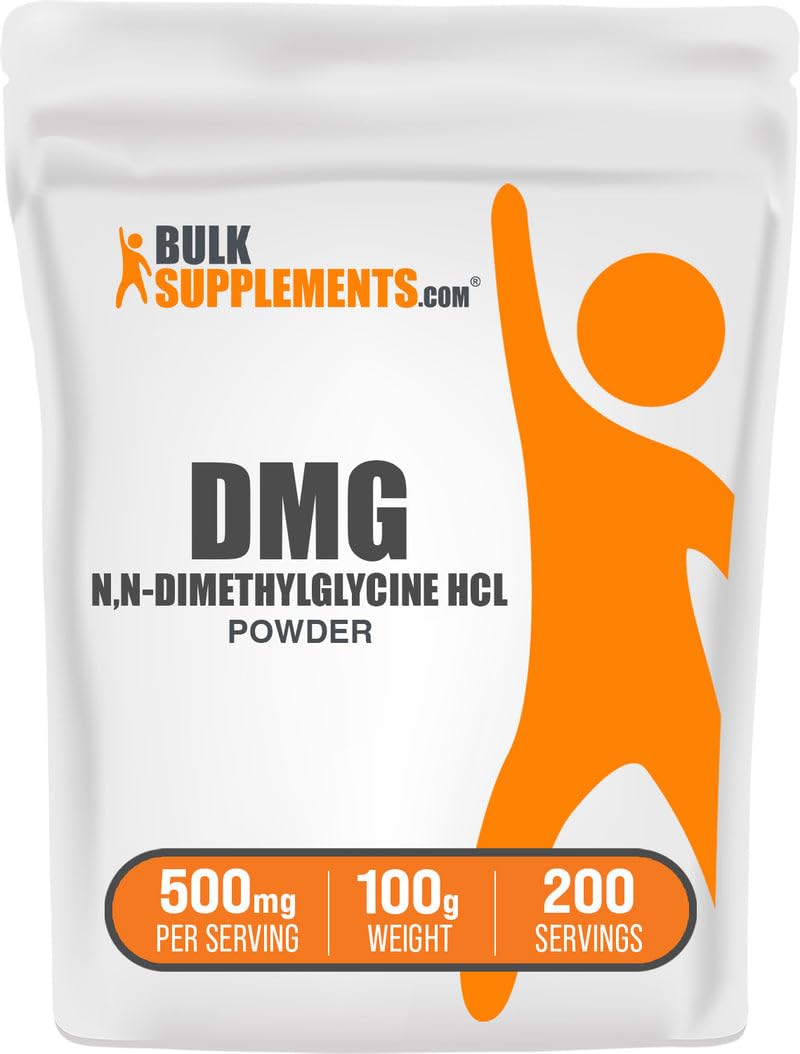 BulkSupplements Poudre DMG 500mg vue de face