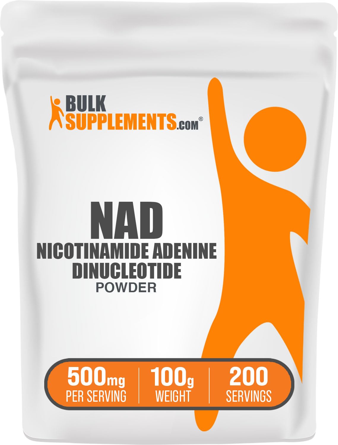 BulkSupplements Poudre NAD 500mg emballage avant