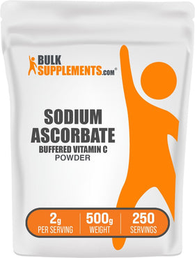 BulkSupplements Sodium Ascorbate Poudre 500g vue avant