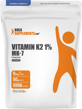 BulkSupplements Vitamine K2 MK7 Poudre 50g vue avant