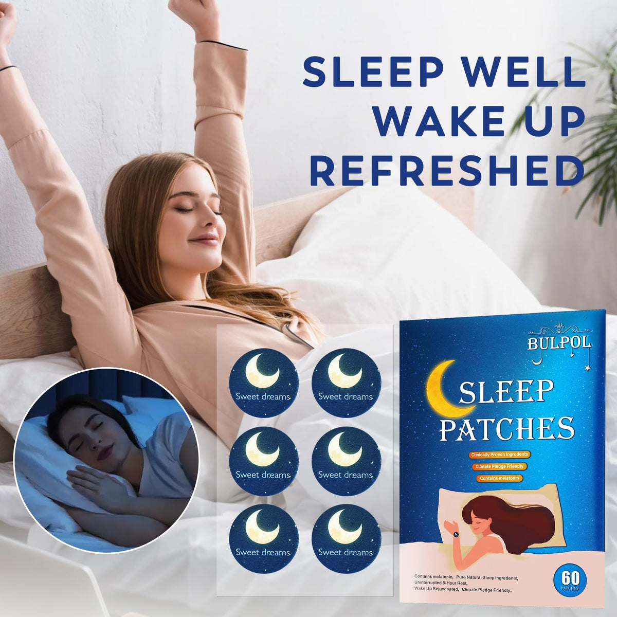 BULPOL Patches de Sommeil application sur bras