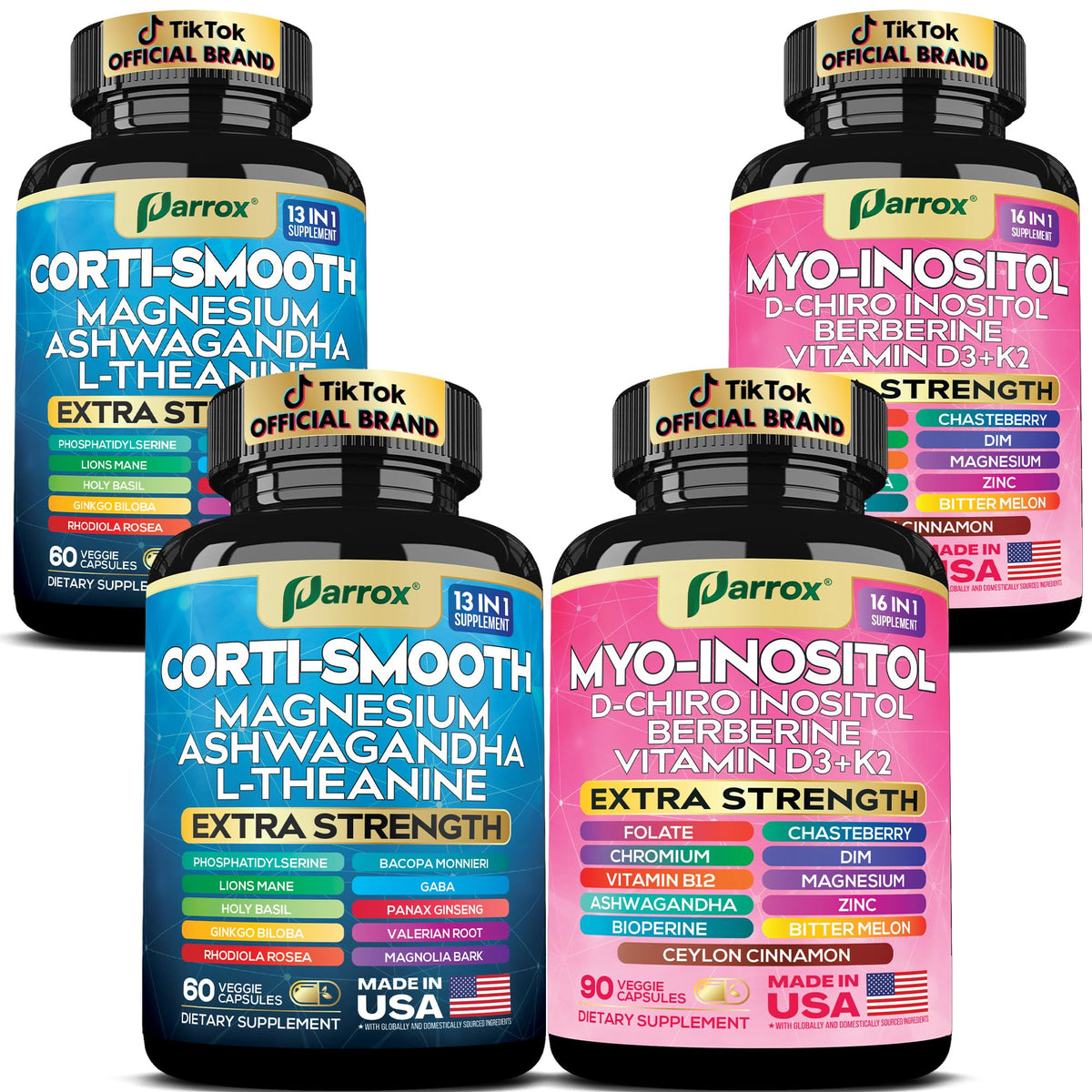Bundle Soothe & Smooth Parrox, deux boîtes de capsules